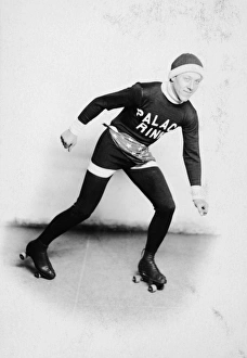 ROLLER SKATER, c1920. Photographed c1920 ROLLER SKATER, c1920. Photographed c1920