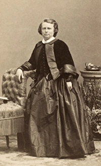 ROSA BONHEUR (1822-1899). French painter. Original carte-de-visite photograph ROSA BONHEUR (1822-1899). French painter. Original carte-de-visite photograph