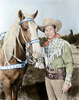 ROY ROGERS (1911-1998). Ne Leonard Slye. American singing cowboy actor ROY ROGERS (1911-1998). Ne Leonard Slye. American singing cowboy actor