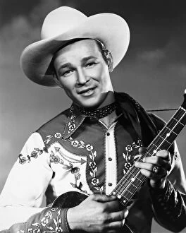 Images Dated 3rd April 2007: ROY ROGERS (1912-1998). NÔÇÜ Leonard Slye. American singing cowboy actor
