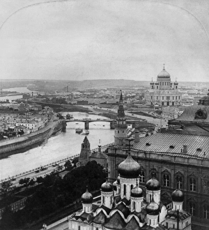 RUSSIA: MOSCOW, c1903. View of Moscow, Russia from the Ivan the Great Bell Tower RUSSIA: MOSCOW, c1903. View of Moscow, Russia from the Ivan the Great Bell Tower