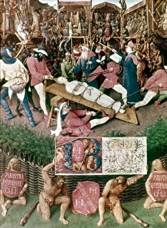 SAINT APOLLINE. Performance of Martyrdom of Saint Apolline SAINT APOLLINE. Performance of Martyrdom of Saint Apolline