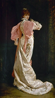 SARAH BERNHARDT (1844-1923). French actress. Oil on canvas, 1879, by Georges Clairin SARAH BERNHARDT (1844-1923). French actress. Oil on canvas, 1879, by Georges Clairin