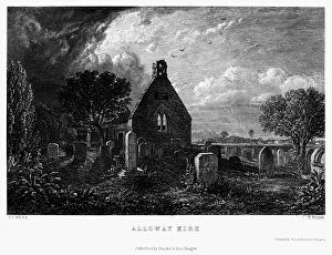 SCOTLAND: ALLOWAY KIRK. View of the ruins of Alloway Kirk SCOTLAND: ALLOWAY KIRK. View of the ruins of Alloway Kirk