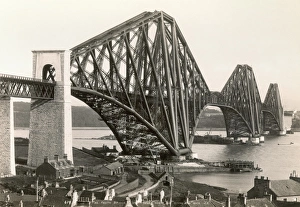 SCOTLAND: FORTH BRIDGE. The Forth Bridge, spanning the Firth of Forth, Scotland SCOTLAND: FORTH BRIDGE. The Forth Bridge, spanning the Firth of Forth, Scotland