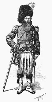 Roger Gallery: SCOTTISH COLONEL, c1894. Colonel Joseph Laing, of the Disbanded 79th Regiment