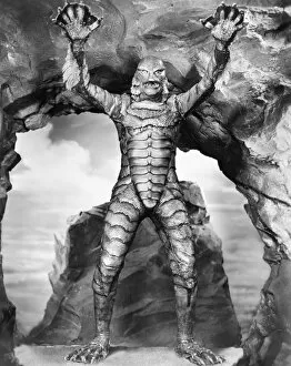 Images Dated 10th January 2008: SEA MONSTER, 1953. Ricou Browning in The Creature from the Black Lagoon, 1953