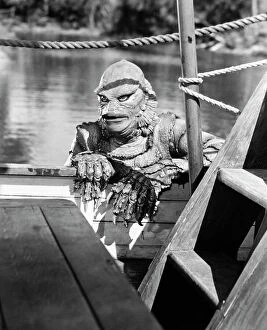 Images Dated 10th January 2008: SEA MONSTER, 1953. Ricou Browning as Gill Man in The Creature from the Black Lagoon, 1953
