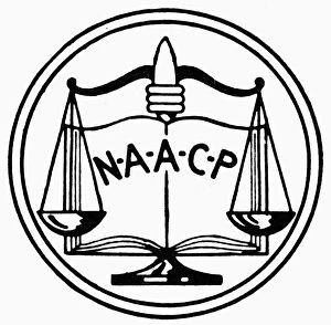 Seal of the National Association for the Advancement of Colored People, founded 1909