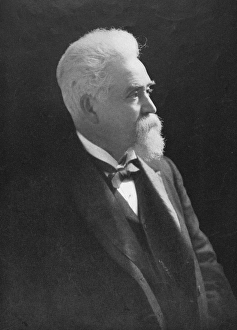 SIR HIRAM STEVENS MAXIM (1840-1916). American (naturalized British) inventor SIR HIRAM STEVENS MAXIM (1840-1916). American (naturalized British) inventor