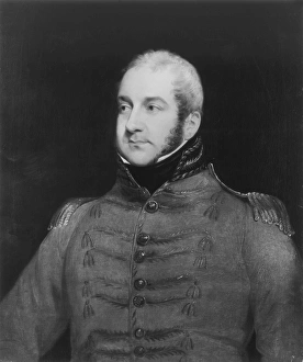 SIR WILLIAM CONGREVE (1772-1828). English military inventor. Oil on canvas, c1812 SIR WILLIAM CONGREVE (1772-1828). English military inventor. Oil on canvas, c1812