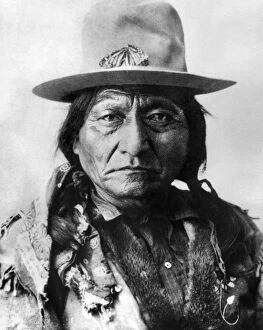 Chief Collection: SITTING BULL (1834-1890). Sioux Native American leader