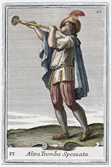 SLIDE TRUMPET, 1723. The slide trumpet, used by Johann Sebastian Bach under the name SLIDE TRUMPET, 1723. The slide trumpet, used by Johann Sebastian Bach under the name
