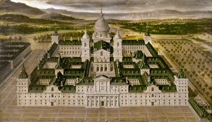 SPAIN: ESCORIAL PALACE. El Escorial Palace, constructed during the reign of Philip II SPAIN: ESCORIAL PALACE. El Escorial Palace, constructed during the reign of Philip II