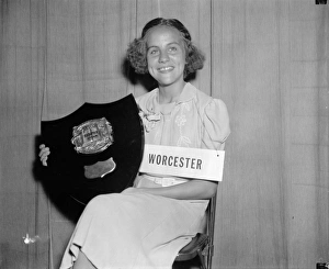 SPELLING BEE WINNER, 1939. Elizabeth Rice, 12-year-old eighth grade student from Worcester SPELLING BEE WINNER, 1939. Elizabeth Rice, 12-year-old eighth grade student from Worcester