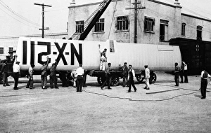 SPIRIT OF ST. LOUIS, 1927. The wing of the Spirit of St SPIRIT OF ST. LOUIS, 1927. The wing of the Spirit of St