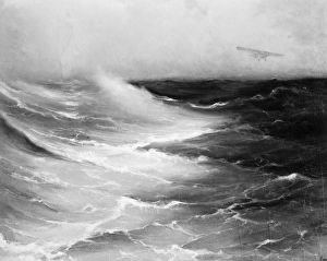 THE SPIRIT OF ST LOUIS. Painting of The Spirit of St THE SPIRIT OF ST LOUIS. Painting of The Spirit of St