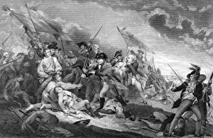 Steel engraving by James Mitan, 1801, after the painting by John Trumbull Steel engraving by James Mitan, 1801, after the painting by John Trumbull