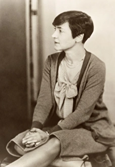 Images Dated 24th April 2010: SUZANNE LA FOLLETTE (1893-1983). American journalist. Photograph, 1932