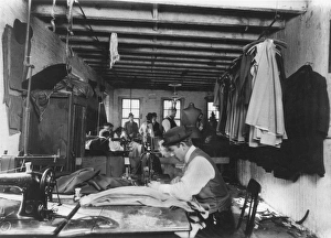 SWEATSHOPS, 1912. A sweatshop in New York City. Photograph by Lewis Wickes Hine, 1912 SWEATSHOPS, 1912. A sweatshop in New York City. Photograph by Lewis Wickes Hine, 1912