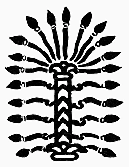 SYMBOL: SACRED TREE. Semitic symbol of life SYMBOL: SACRED TREE. Semitic symbol of life