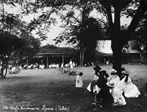TAHITI: PAPARA, c1910. The chiefs residence in Papara, Tahiti in French Polynesia TAHITI: PAPARA, c1910. The chiefs residence in Papara, Tahiti in French Polynesia