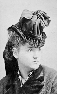 TENNESSEE CELESTE CLAFLIN (1846-1923). American social reformer. Photograph, c1880 TENNESSEE CELESTE CLAFLIN (1846-1923). American social reformer. Photograph, c1880