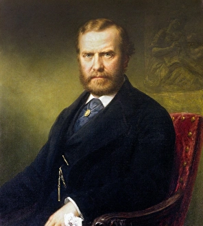 THEODORE ROOSEVELT, SR. (1831-1878). American businessman and philanthropist THEODORE ROOSEVELT, SR. (1831-1878). American businessman and philanthropist