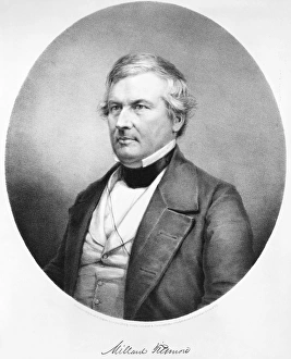 Thirteenth President of the United States. Lithograph, 1850 Thirteenth President of the United States. Lithograph, 1850