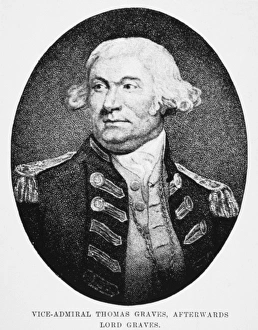 THOMAS GRAVES (1725?-1802). 1st Baron Graves. English admiral THOMAS GRAVES (1725?-1802). 1st Baron Graves. English admiral