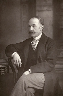 THOMAS HARDY (1840-1928). English novelist. Photograph by W. & D. Downey, c1894 THOMAS HARDY (1840-1928). English novelist. Photograph by W. & D. Downey, c1894