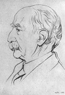 THOMAS HARDY (1840-1928). English novelist and poet. Drawing by William Rothenstein THOMAS HARDY (1840-1928). English novelist and poet. Drawing by William Rothenstein