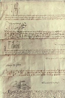 TUDOR MONARCHS. Signatures of the Tudor Monarchs (Henry VII to Elizabeth I) TUDOR MONARCHS. Signatures of the Tudor Monarchs (Henry VII to Elizabeth I)