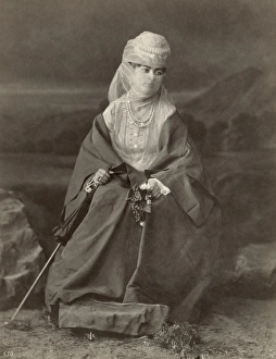TURKEY: WOMAN, c1890. Portrait of a Turkish woman. Photograph by the Abdullah freres TURKEY: WOMAN, c1890. Portrait of a Turkish woman. Photograph by the Abdullah freres