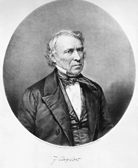 Twelfth President of the United States. Lithograph, 1849 Twelfth President of the United States. Lithograph, 1849