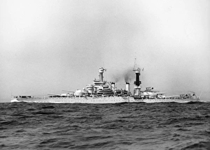 USS MARYLAND, c1920. The American battleship, launched in 1920 and destroyed at Pearl Harbor USS MARYLAND, c1920. The American battleship, launched in 1920 and destroyed at Pearl Harbor