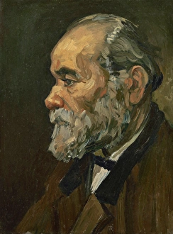VAN GOGH: OLD MAN, 1885. 'Portrait of an Old Man.' Oil on canvas, Vincent van Gogh VAN GOGH: OLD MAN, 1885. 'Portrait of an Old Man.' Oil on canvas, Vincent van Gogh