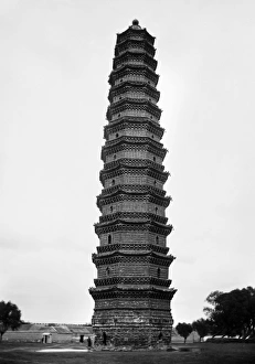 A view of the Iron Pagoda, built in the mid-11th century A view of the Iron Pagoda, built in the mid-11th century