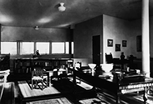 Interior of Villa Stein, Garches, France, 1927. Art Prints