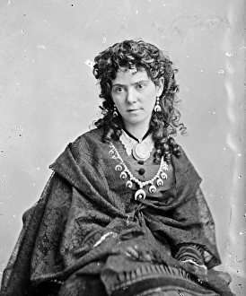 VINNIE REAM (1847-1914). American sculptor. Photograph, c1875 VINNIE REAM (1847-1914). American sculptor. Photograph, c1875