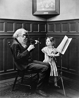 VIOLIN PLAYER, 1902. American photograph, 1902 VIOLIN PLAYER, 1902. American photograph, 1902