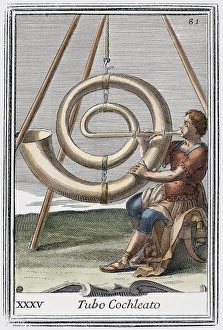 VOICE AMPLIFIER, 1723. An imaginary voice amplifier, based on the ideas of Athanasius VOICE AMPLIFIER, 1723. An imaginary voice amplifier, based on the ideas of Athanasius