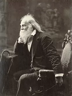 Images Dated 28th May 2010: WALT WHITMAN (1819-1892). American poet. Photographed in 1881