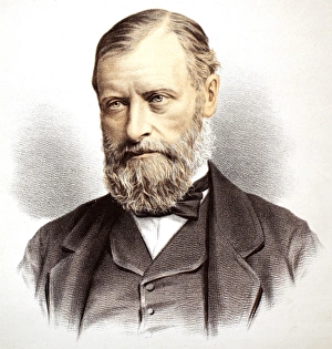 WILLIAM EDWARD FORSTER (1818-1886). English statesman. Contemporary lithograph WILLIAM EDWARD FORSTER (1818-1886). English statesman. Contemporary lithograph