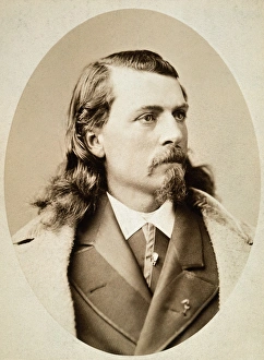 WILLIAM F. CODY (1846-1917). Buffalo Bill. American scout and showman. Photograph, c1880 WILLIAM F. CODY (1846-1917). Buffalo Bill. American scout and showman. Photograph, c1880