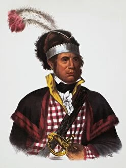 Images Dated 2nd April 2007: WILLIAM McINTOSH (1775-1825). Native American Creek chief and U.S. army officer
