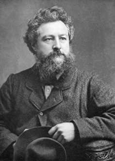 WILLIAM MORRIS (1834-1896). English artist and poet. Photographed on 21 March 1877 WILLIAM MORRIS (1834-1896). English artist and poet. Photographed on 21 March 1877