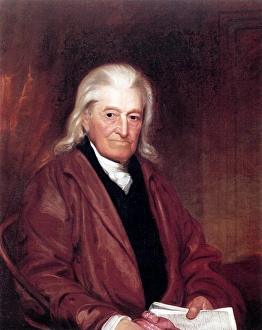 WILLIAM SAMUEL JOHNSON (1727-1819). American politician and educator. Oil on canvas WILLIAM SAMUEL JOHNSON (1727-1819). American politician and educator. Oil on canvas