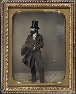 WILLIAM SIDNEY MOUNT (1807-1868). American painter. Daguerreotype, c1855 WILLIAM SIDNEY MOUNT (1807-1868). American painter. Daguerreotype, c1855
