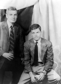 Donald Campbell Prints: Print of Donald Windham and Sandy Campbell, 1955